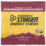 Rockstar Pure Zero Punched - 16 ounce (Pack of 16) and Stinger Pomegranate Passionfruit Energy Chews