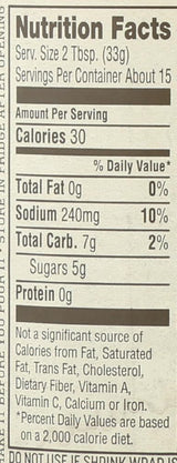 Stubbs Original BBQ Sauce 6x 18Oz