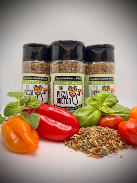 The Pizza Doctor all-natural no-salt Italian seasoning Makes Your Pizza Better
