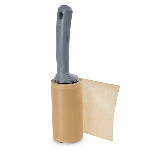 Full Circle Clean Ocean Lint Roller - Refillable & Reusable - Unbleached Sticky Paper - 100 sheets