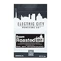 Boom Roasted Coffee, Dark Roast, Electric City Roasting, The Office Gifts, Specialty Coffee, 12 Ounce Bag