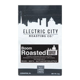 Boom Roasted Coffee, Dark Roast, Electric City Roasting, The Office Gifts, Specialty Coffee, 12 Ounce Bag