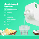 Loaded Laundry Detergent, Luxury Cologne & Perfume Scented | 50 Loads | Coconut & Palm | Skin-Friendly & Plant-Based | Made in USA | 32 oz