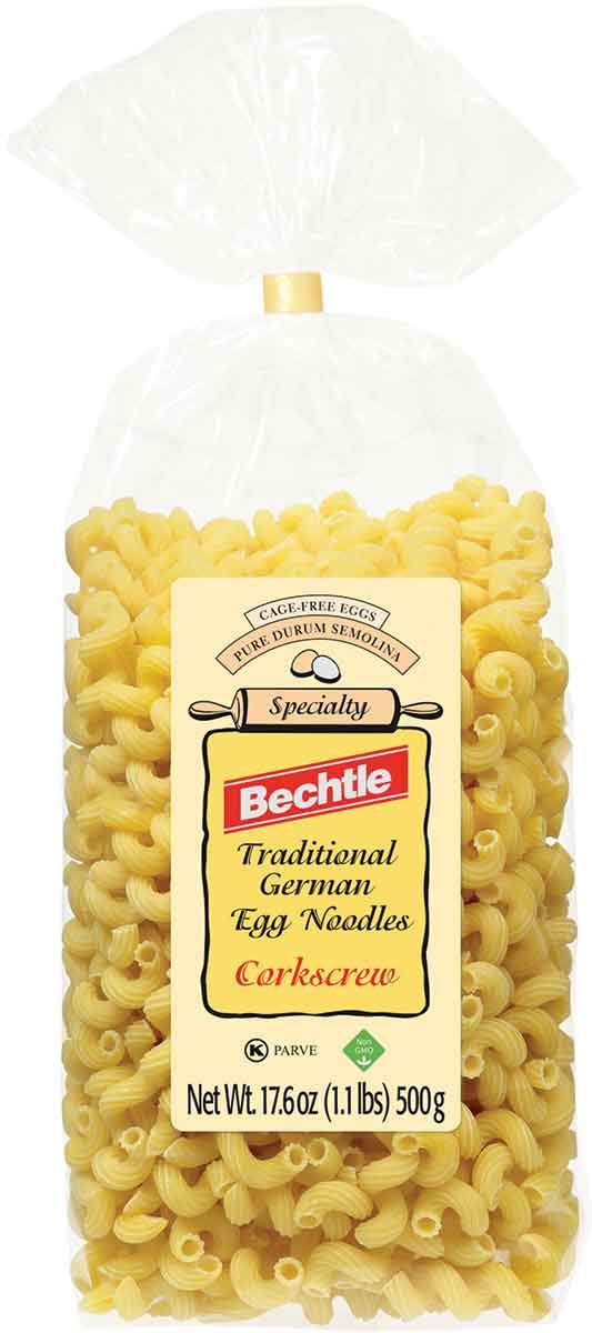 Bechtle Corkscrew Traditional German Egg Noodles, 17.6 Ounce