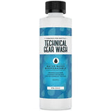 [5 Loads] Technical Gear Wash Performance Detergent for Renewed Clothing Appearance - Concentrated & Safe Jacket Detergent to Maintain DWR Gear