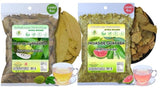 BexpertsUSA - Guayaba(Guava) Leaf Tea (4 oz) + Guanábana (Soursop) Leaves Tea (4 oz) - Wildcrafted Loose Leaf Herbal, Viral Combo - 100% Natural