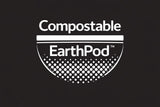 No Fun Jo Decaf: 12 Organic Compostable Pods for Keurig K-Cup Compatible Brewers, Swiss Water Process Eco-Friendly Single Serve Coffee Medium/Dark