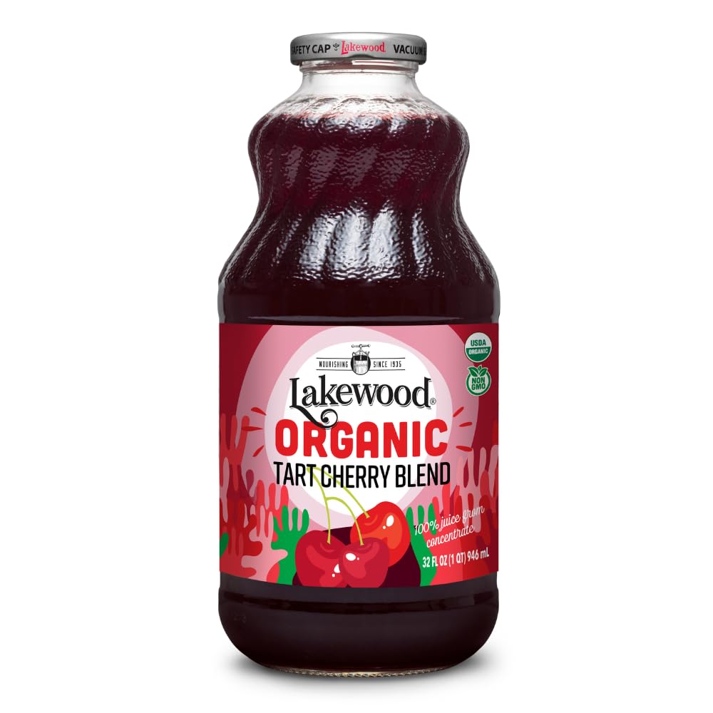 Lakewood Organic Smart Healthy Tart Juice, Cherry, 32 oz