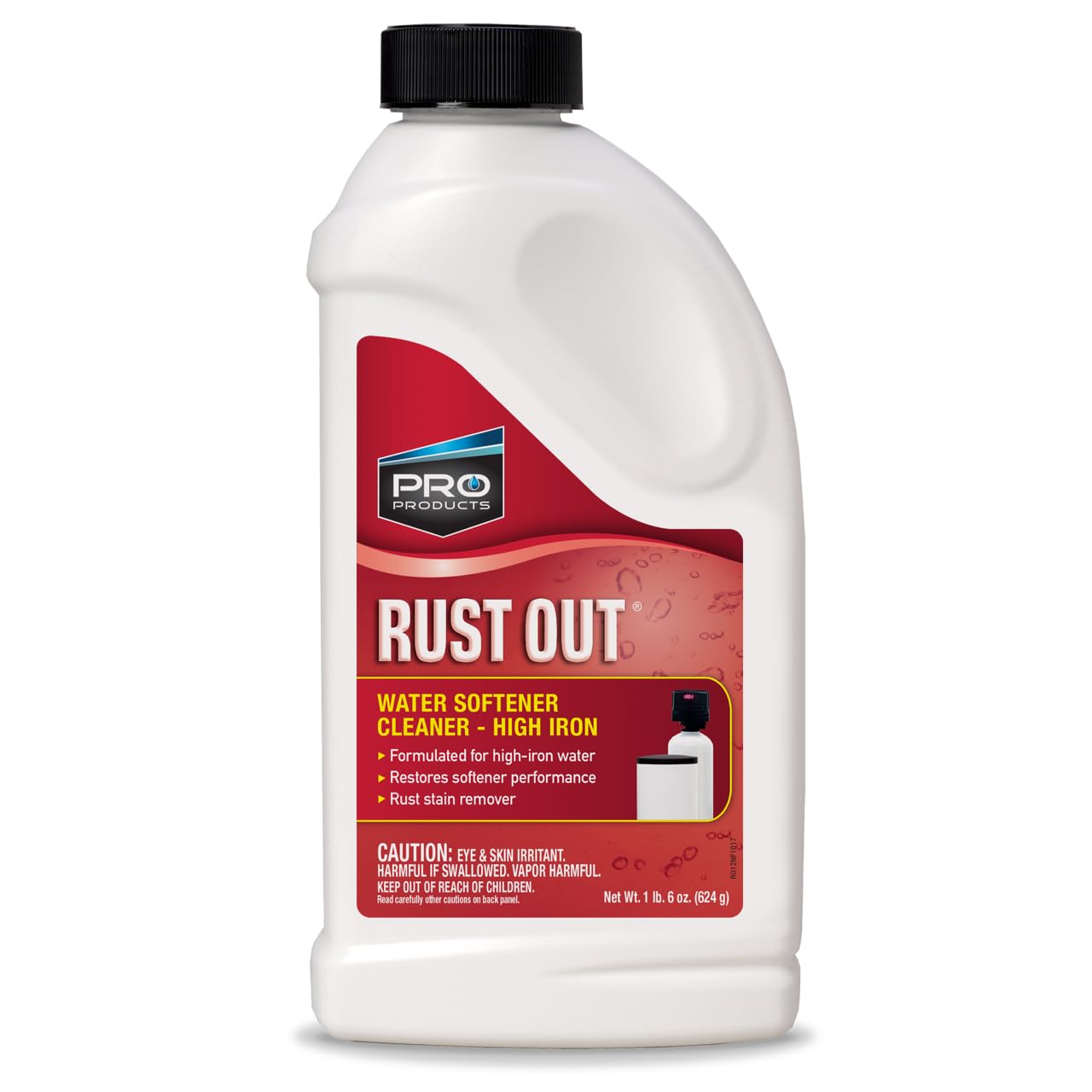 Pro Products Rust Out Water Softener Cleaner - Removes Rust Buildup -- Maintains Softener Performance - Removes Iron - Enhances Softener Performance