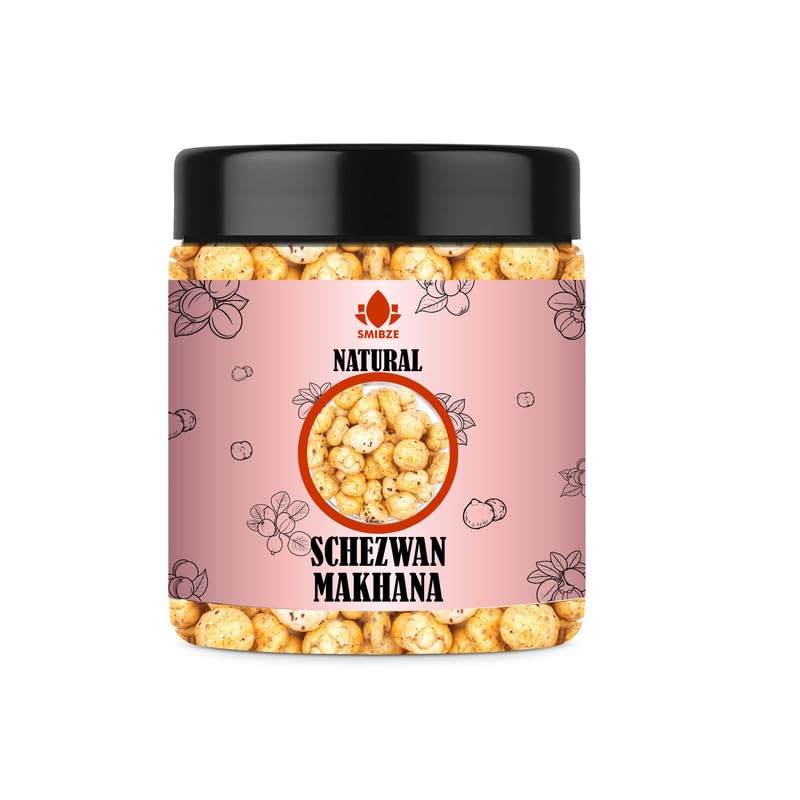 SMIBZE Natural Schezwan Makhana 8 OZ / 227 Gram