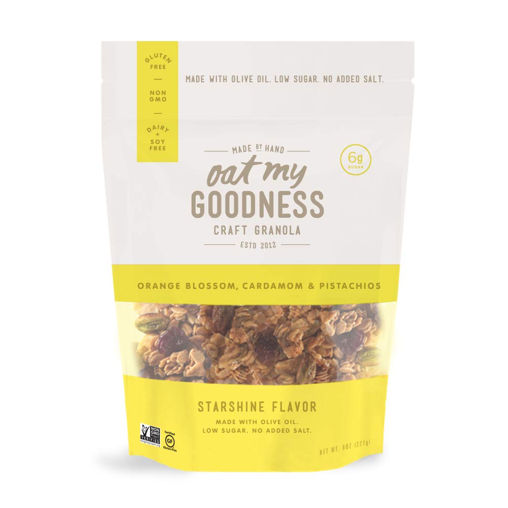 Oat My Goodness Premium Craft Granola, Starshine, 8 Ounce (Pack of 2)
