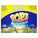 Popz Butter Microwave Popcorn 6 x 90g - Pack of 2