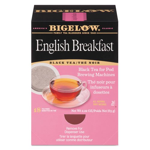 English Breakfast Tea Pods, 1.90 Oz, 18/Box