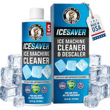 HVAC Guys Ice Machine Cleaner and Descaler 16oz (5 Uses) Removes Scale and Mineral Buildup for Clean, Fresh-Tasting Ice, Nickel and Tin Safe, Made in