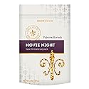 Movie Night Gourmet Popcorn Kernels, Two Pounds | Classic Yellow Butterfly Popcorn | Tasty Plant Based Snacks for Home Movie Nights and Board Game
