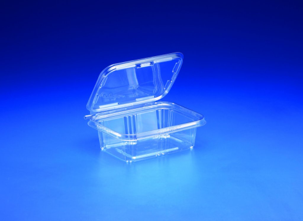 200 Pack To-Go Safe-T-Fresh Grab and Go Food Container, Tear Strip Lock, Perfect for Snacks, On the Go Snack Container, Delis, Restaurants, 7.3 x 5.6