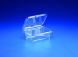 200 Pack To-Go Safe-T-Fresh Grab and Go Food Container, Tear Strip Lock, Perfect for Snacks, On the Go Snack Container, Delis, Restaurants, 7.3 x 5.6