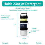 The Laundry Lab Bottle: Laundry Detergent Bottle - Refillable, Leakproof, Portable, Compact for Apartments, Dorms & Laundromats | College Laundry