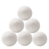 Wool Dryer Balls 6 Pack - XL Premium Reusable Dryer Balls Replace Laundry Drying Natural Fabric Softener