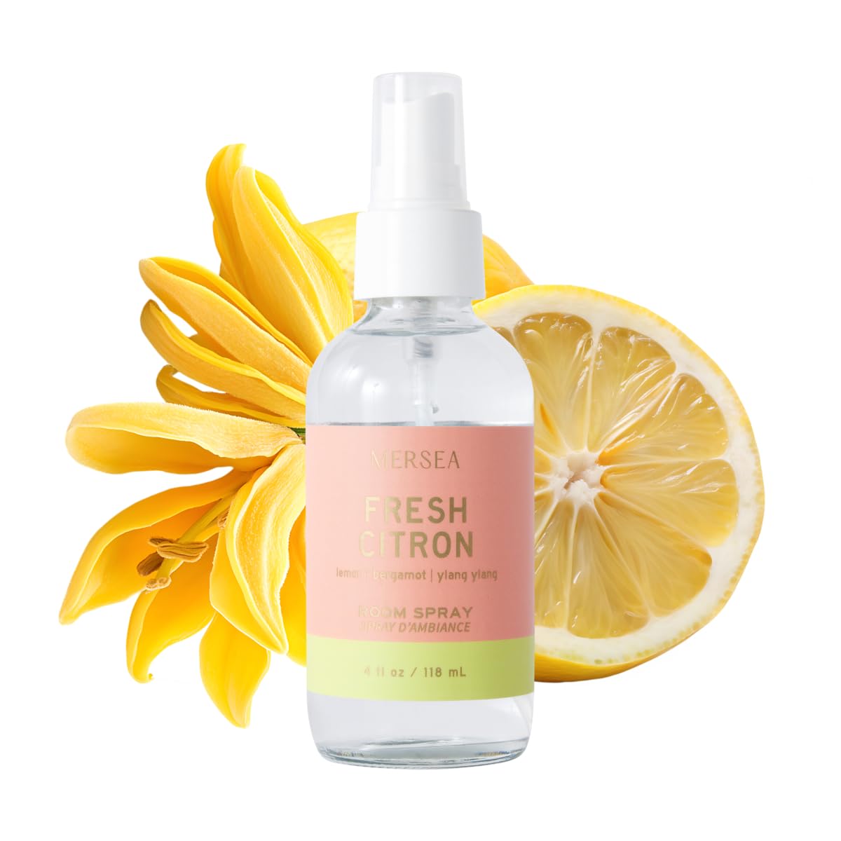 MERSEA Luxury Room Spray, Fresh Citron, 4 oz