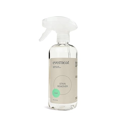 Everneat Enzyme Laundry Stain Remover Spray | Skin-Safe Fabric, Upholstery, Carpet Spot Cleaner | 4 oz Concentrate + Just Add Water (16oz Spray