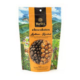 Cafe Britt® Chocolates - Dark Chocolate-covered Gourmet Nuts (4 Pack) (Almonds, Cashews, Macadamias, Hazelnuts) (5 oz each) Gourmet Dark Chocolate