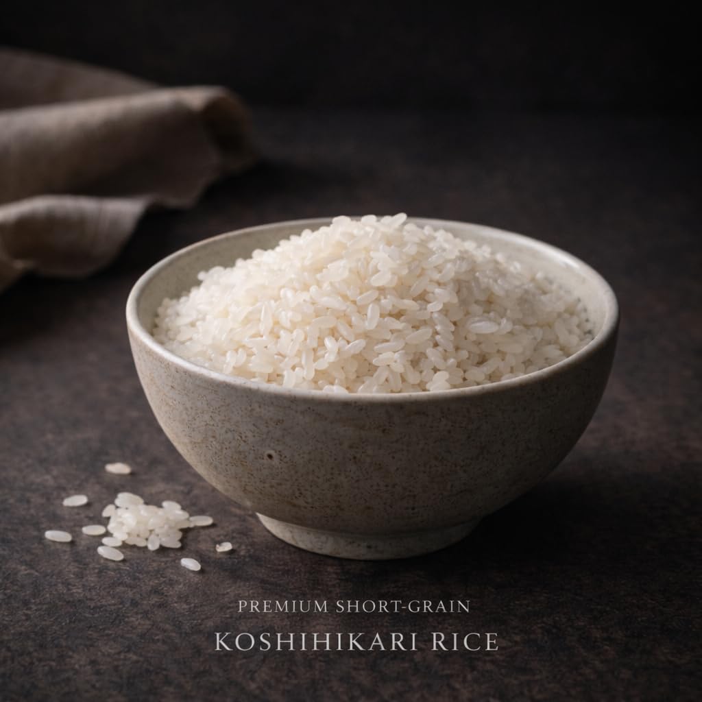 Yaehara Exclusive Reserve Koshihikari Japanese Rice - Premium Short-Grain Rice from Nagano | Low Pesticides, No Chemical Fertilizers | Sushi-Grade?????? ?????- 11 Pound