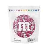 M&M’S WORLD Baby Girl Milk Chocolate Candy, 5lbs of Pink, Dark Pink & White Bulk M&M'S with It's A Girl Themed Icons for Baby Showers & Gender Reveal