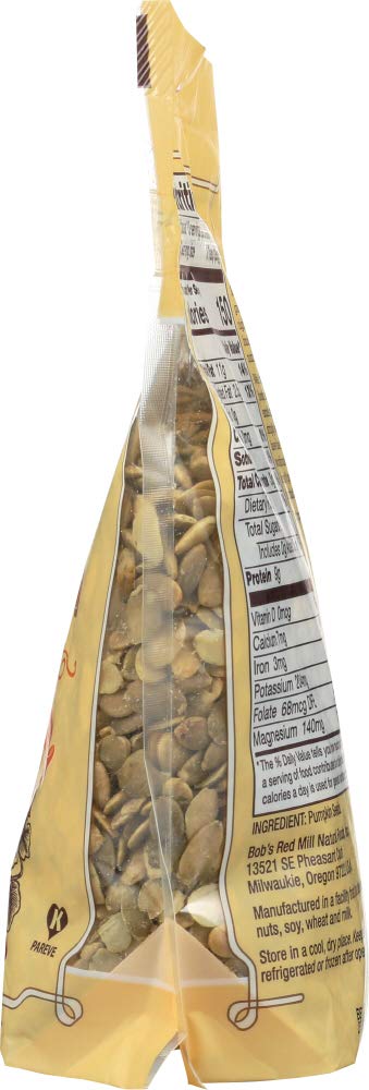 BOB'S RED MILL, Seeds, Pumpkin, Pack of 6, Size 12 OZ, (Gluten Free Kosher)