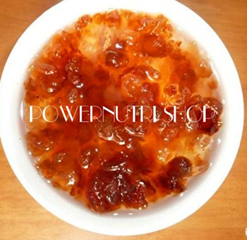 Wild Natural Tao Jiao Peach Resin Gum Jelly, Food additives Free, All Natural (1 Pound)