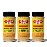 Bragg Nutritional Yeast Seasoning - Vegan, Gluten Free Cheese Flakes - Good Source of Protein & Vitamins - Nutritious Savory Parmesan Cheese
