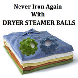 Incrediball Dryer Steamer Balls Alternative To Excessive Ironing And Expensive Dryer Sheets- Set Of 2