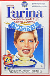 Farina Mills Fortified Farina Creamy Hot Wheat Cereal 28 oz (Packaging May Vary) (Pack of 2)