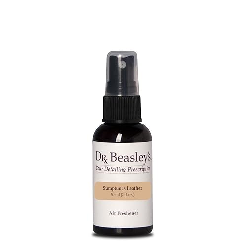 Dr. Beasley's Sumptuous Leather Scent, Long Lasting, Eliminates Odors, 2 Fl Oz