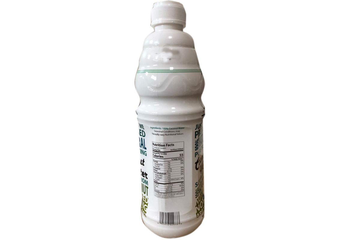 Coconut Water 100% Natural - 42.27fl oz (Pack of 6)