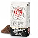 Fire Department Coffee - Vanilla Bourbon Coffee - Gives Back to Firefighters - Vanilla Bean Bourbon Infused - Ground Medium Roast - Non-Alcoholic