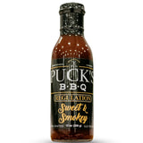 Puck's Regulation Sweet & Smokey BBQ Sauce, 12 oz