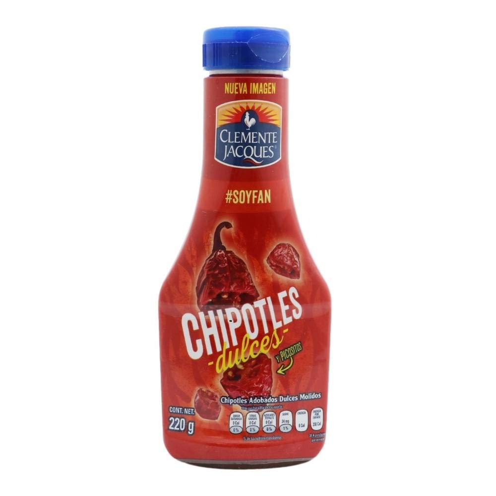 Chiles Chipotles Dulces Adobados Molidos Relish Molidos Adobados Clemente Jacques - Sweet Chipotle Peppers In Adobo Sauce 7.7 Ounces Clemente Jacques