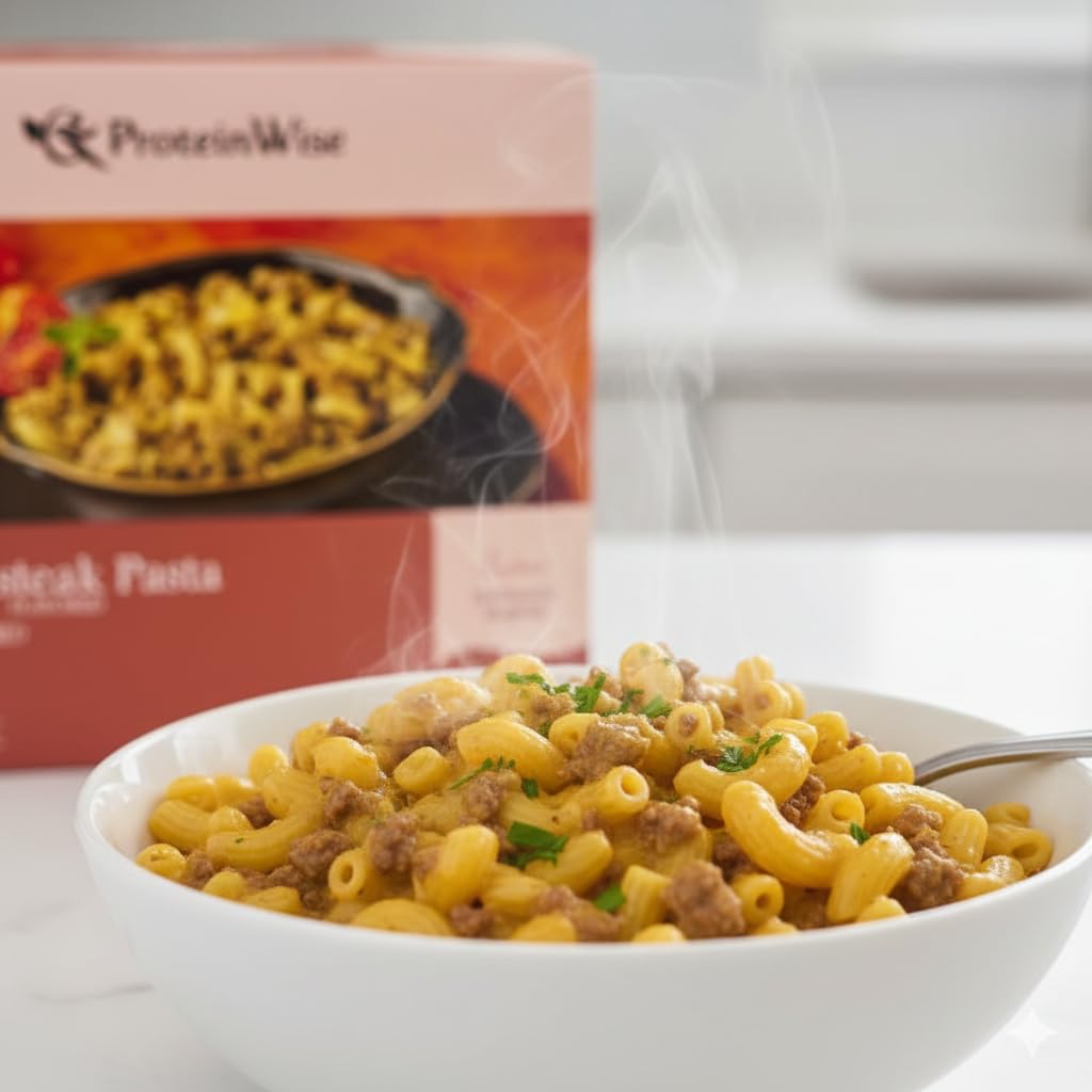 ProteinWise - Cheesesteak Pasta - 7/Box