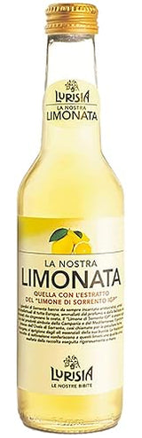 Lurisia La Nostra Limonata, Carbonated Lemon Beverage - 9.3 oz (24 Glass Bottles)