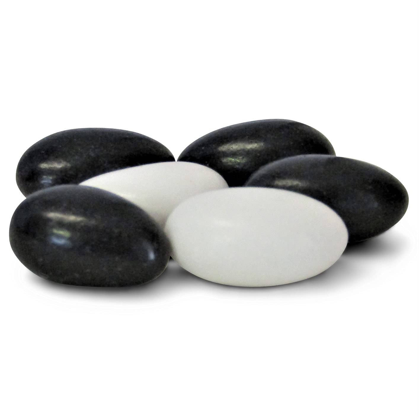 Black Tie Tuxedo Black & White Jordan Almonds by Its Delish, 10 LBS Bulk | USA Made, Vegan & Kosher- Perfect for Birthday Party, Wedding Favors