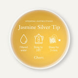 Smith Teamaker | Jasmine Silver Tip No. 96 | Caffeinated Green Tea with Jasmine Blossoms | Scented Full Leaf Green Tea (15 Sachets, 1.3oz each)