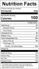 Red Cherry Ju Ju Coins Candy (2LB)