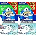 Mega Value Scrubbing Bubbles Toilet Cleaning Gel Fresh, 2 Dispensers, 8 Refills, 48 Gel Stamps, 10.72oz