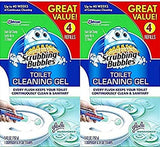 Mega Value Scrubbing Bubbles Toilet Cleaning Gel Fresh, 2 Dispensers, 8 Refills, 48 Gel Stamps, 10.72oz