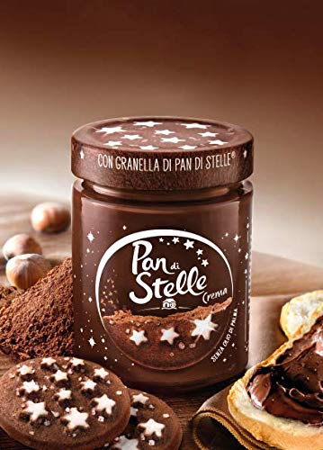 Mulino Bianco Pan Di Stelle Cookies Pack of 2 Glass Bottle