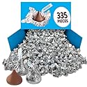 Kissess Milk Chocolate Candy | Individually Wrapped Christmas Candy Treats | Hershys Kissess Bulk Candy | (3 - LBS, Original)