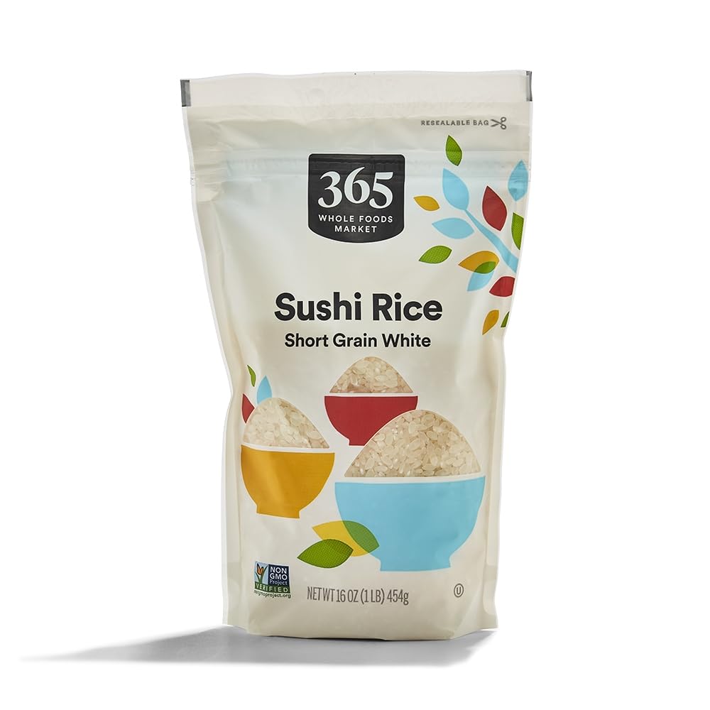 365 by Whole Foods Market, Short Grain White Sushi Rice, 16 Ounce