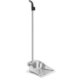Yangbaga Dust Pans with Long Handle - 35”Heavy Duty Metal Upright Stand Up Dustpan - Long Handled Stand Up Dustpans - Best Dustpans