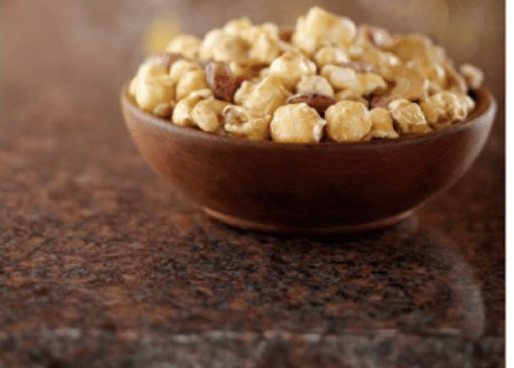 Harry and David Gourmet Moose Munch Classic Caramel Premium Popcorn with Almonds and Cashews14 Oz.